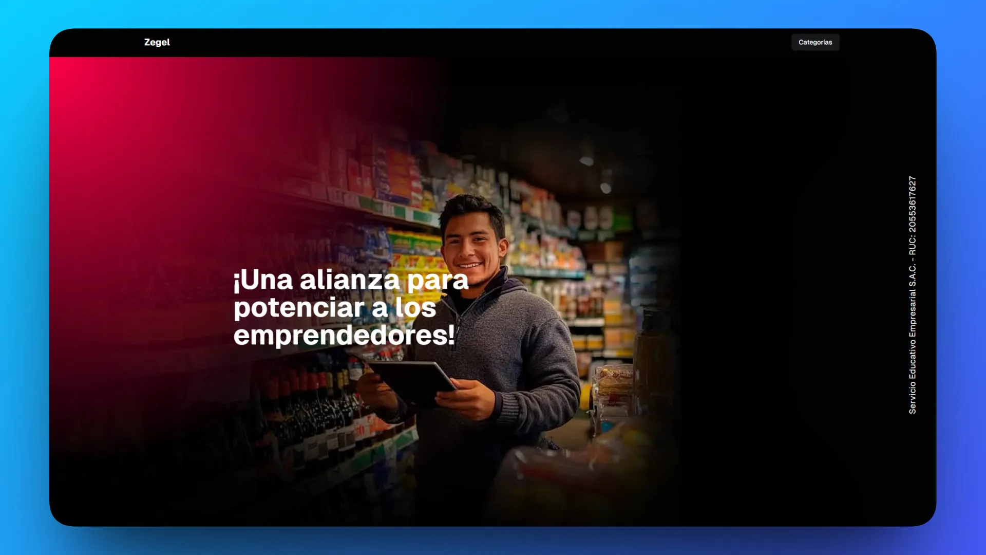 Landing Page Makro Zegel